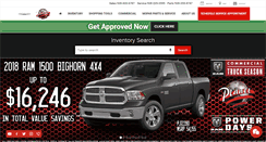 Desktop Screenshot of planetchryslerdodgejeepram.com